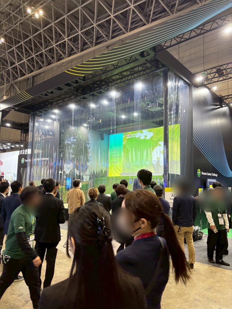IMG_8208 CEATEC 富士通ブース 特設バンカーブース 全景